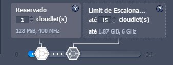 Jelastic cloud configuração cloudlets