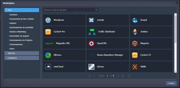 Jelastic cloud market place