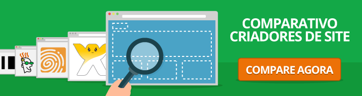 Comparativo criadores de sites