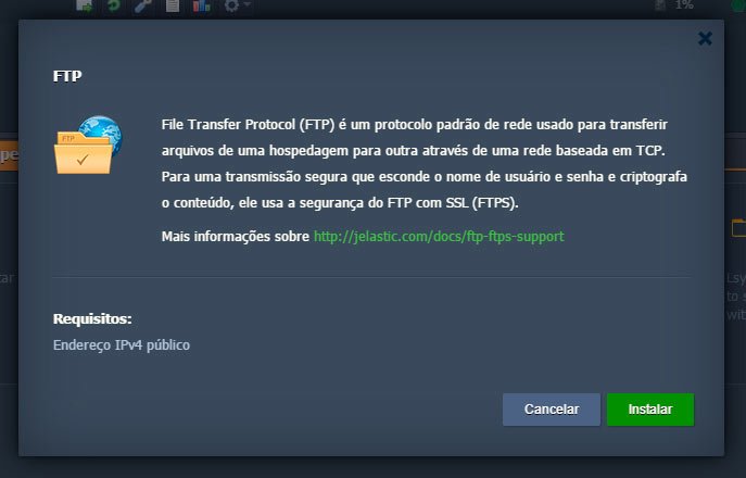 Jelastic Cloud - Configurando ambiente 19