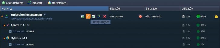 Jelastic Cloud - Configurar ambiente 38