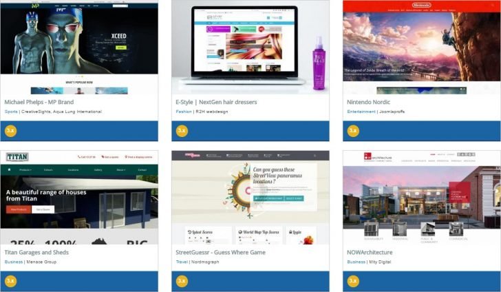 Joomla Showcase