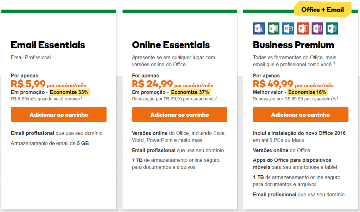Microsoft Office 365 - GoDaddy