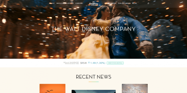 walt disney company